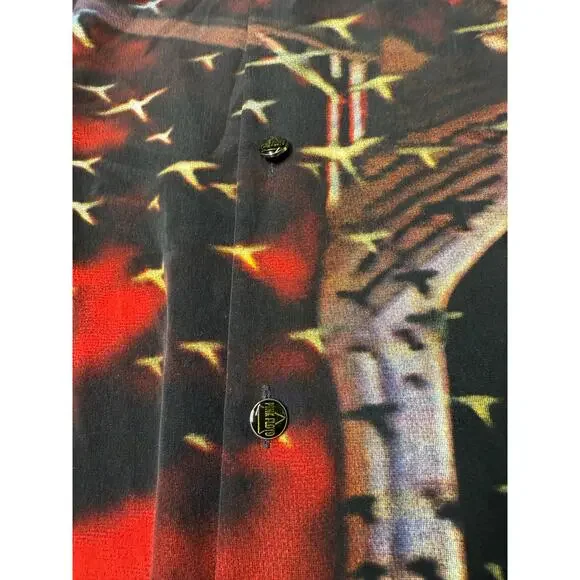 Vintage Dragonfly PINK FLOYD THE WALL Men’s shirt all over print , size XL